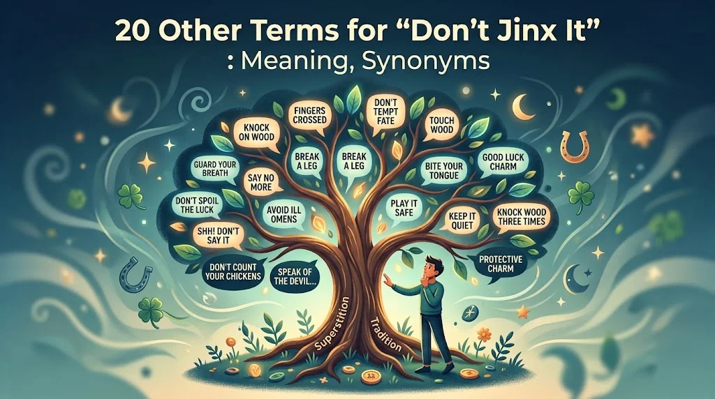 Other Terms for “Don't Jinx It”: Meaning, Synonyms