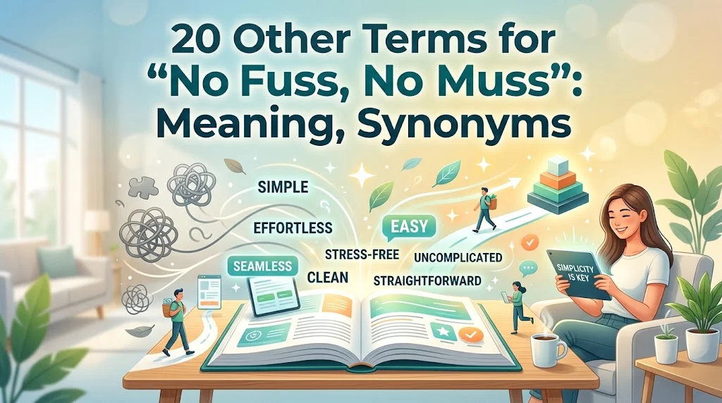 Other Terms for “No Fuss, No Muss”: Meaning, Synonyms